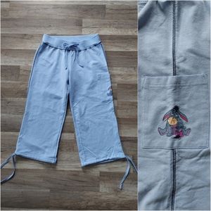 Low Rise Eeyore Cropped Joggers Y2K Small Medium